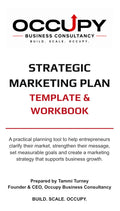 Strategic Marketing Plan Template & Workbook